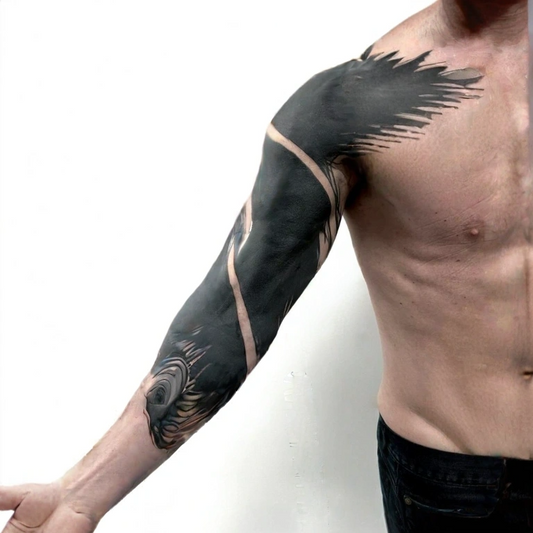 Blackout Tattoos - Express Yourself: Your Guide to Tattoo Styles