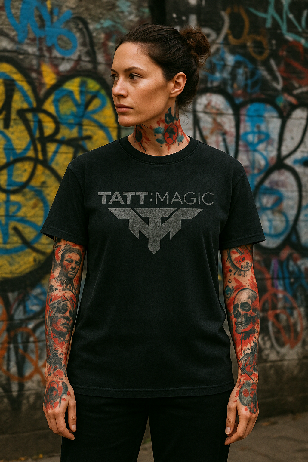 Tatt:Magic Ghost Logo T-Shirt