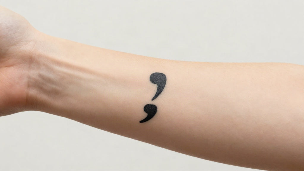 Semicolon Tattoo Meaning: The Full Story, Design Ideas, and How to Heal It Right