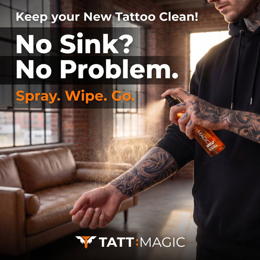 How to Properly Wash a New Tattoo: Why Cleansing Spray Changes the Gam